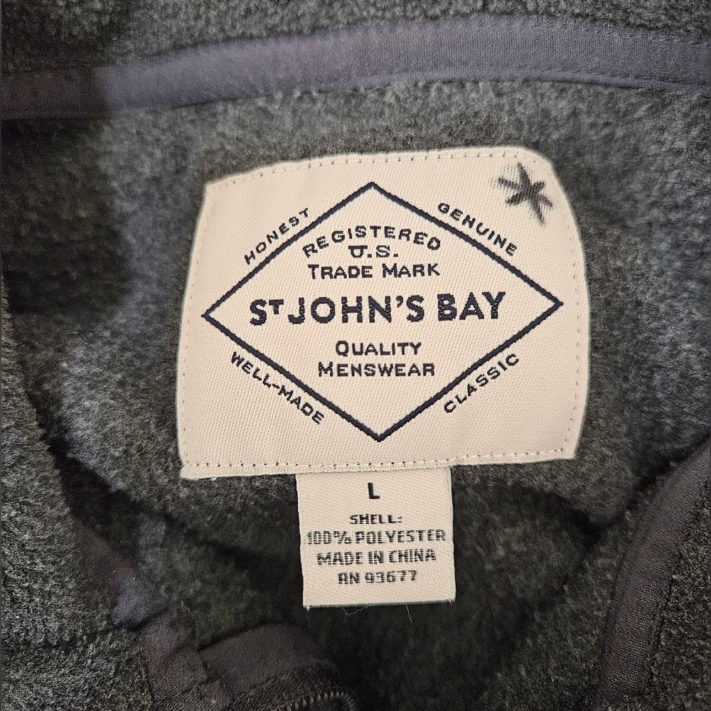 St Johns Bay 1/4 Zip Pullover Sweater - Picture 7 of 9